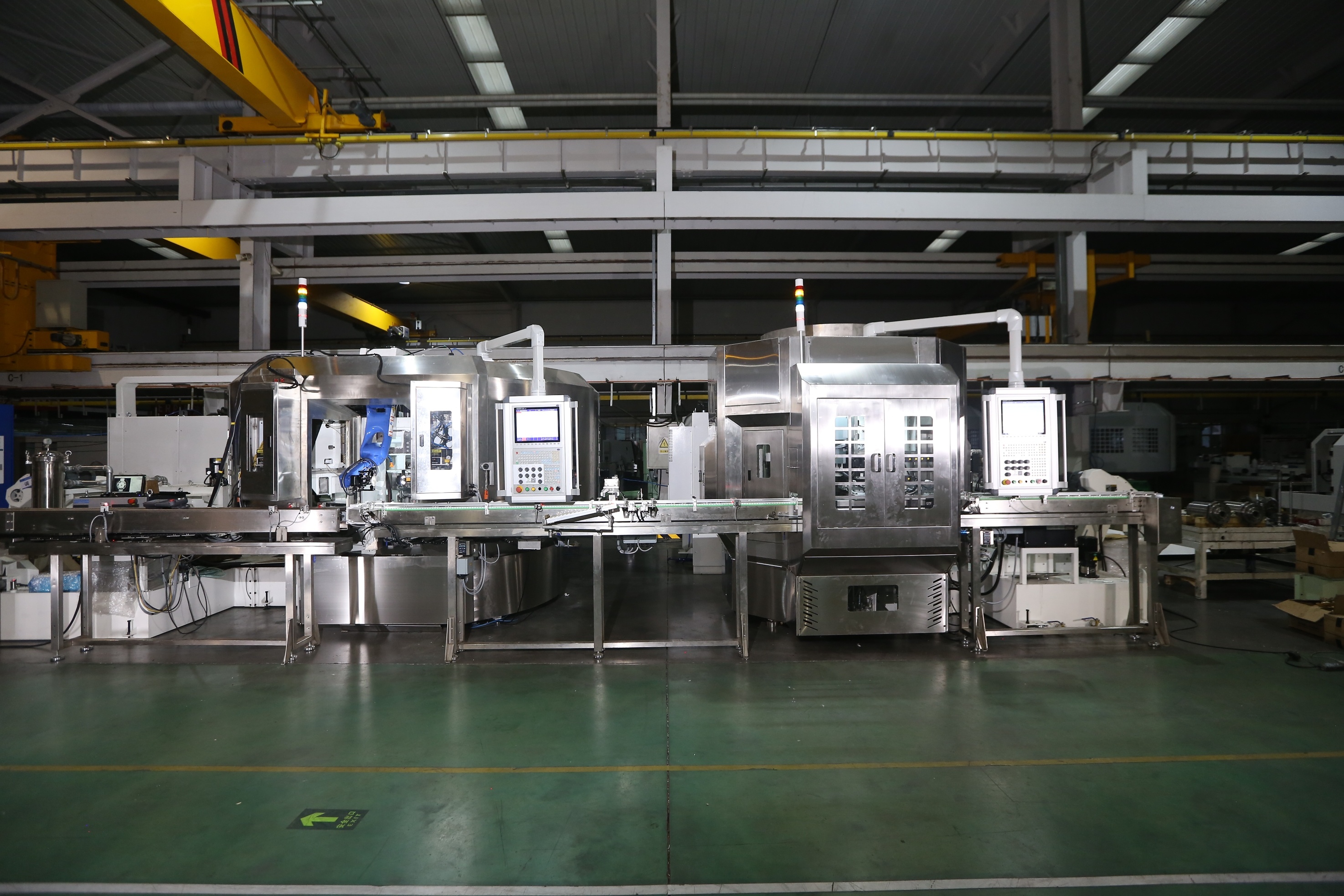 Air conditioning compressor - bearing processing lines
