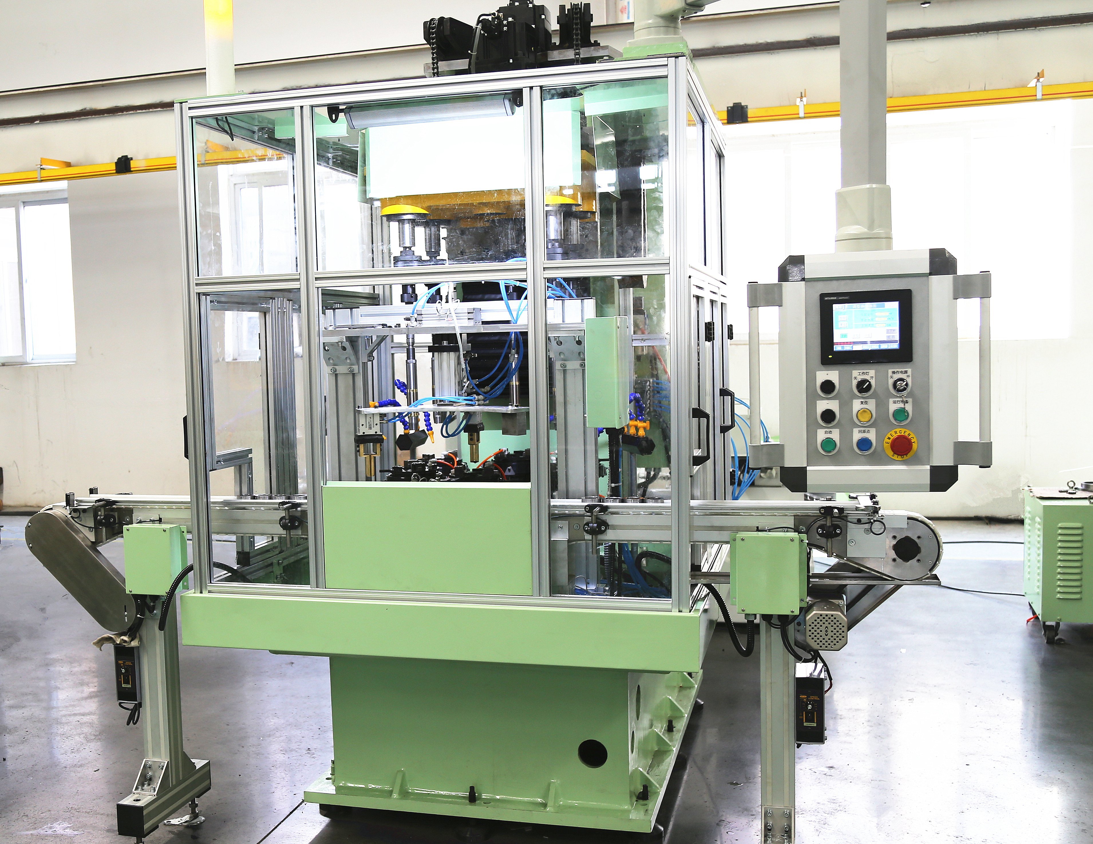 CNC honing machine for air conditioning compressor piston